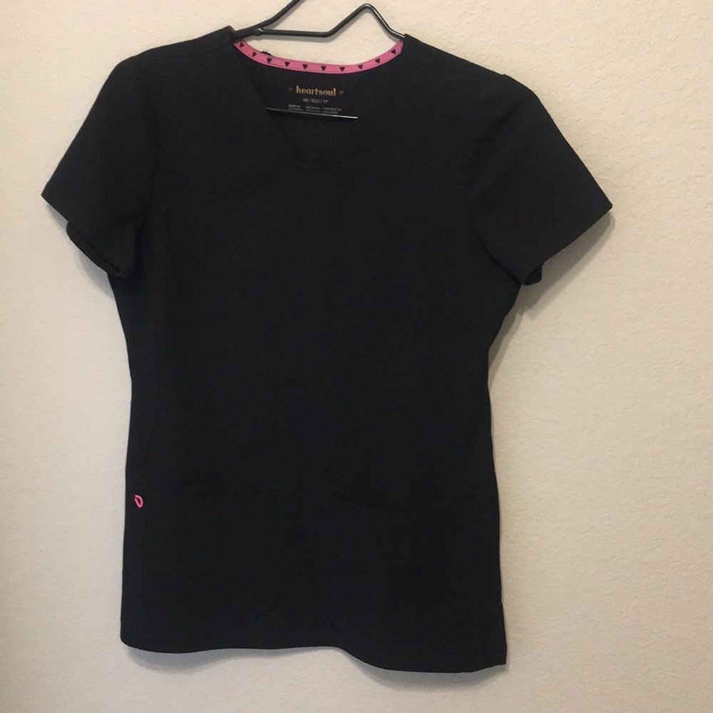 NWOT Super Cute Black Scrubs